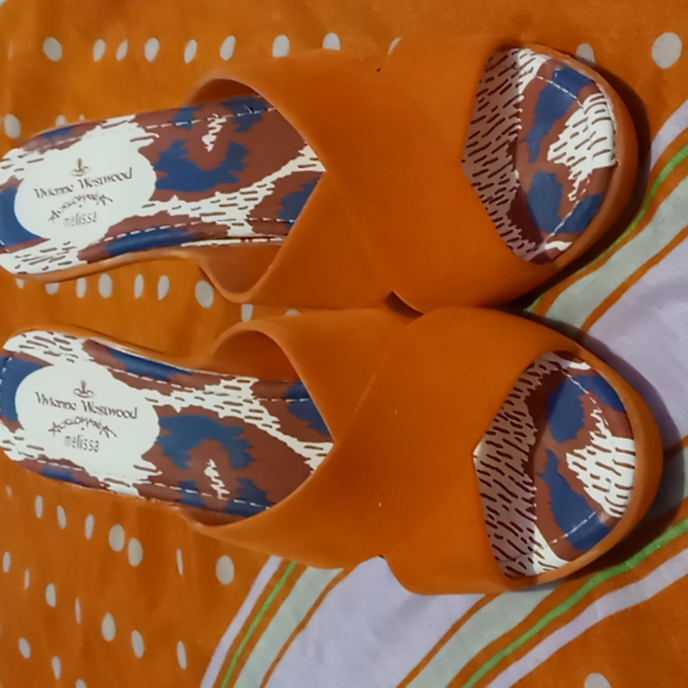 Vivienne Westwood Size 39 EUR/8 USA Orange